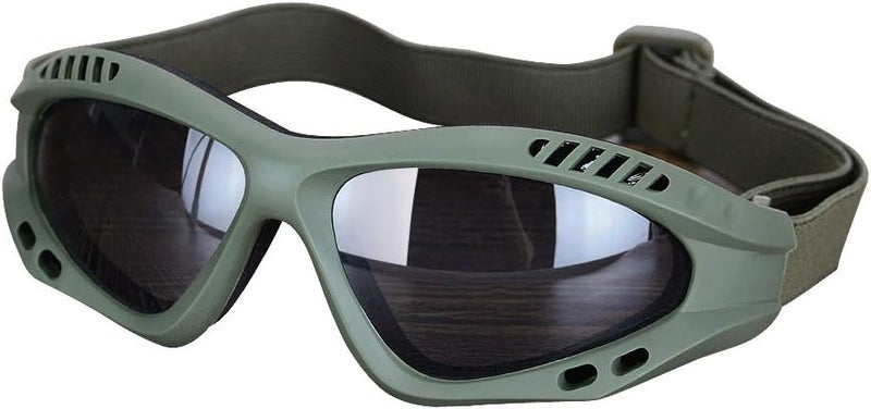 Viriber Motorcycle Goggles - UV Protective Outdoor Glasses, Dust-proof Combat Goggles - Image 1