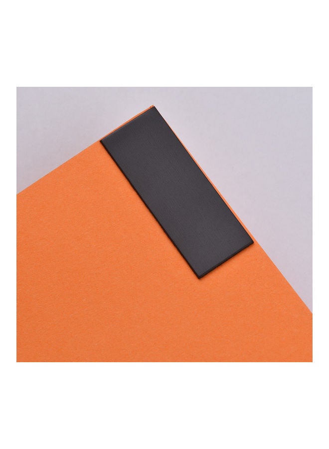 50-Piece Self-Adhesive Magnetic Strips Black - Image 5