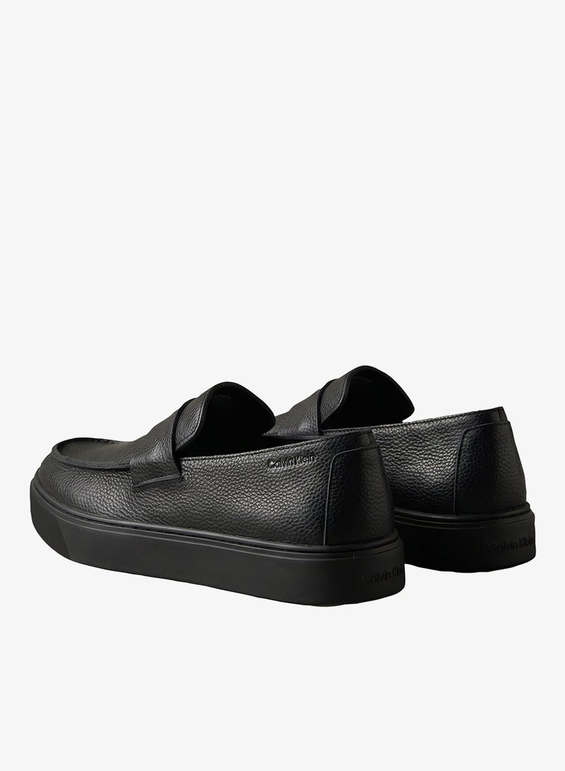 CALVIN KLEIN Leather Hybrid Cupsole Loafers - Image 4