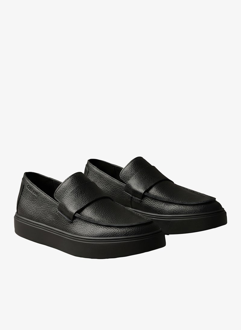 CALVIN KLEIN Leather Hybrid Cupsole Loafers - Image 3