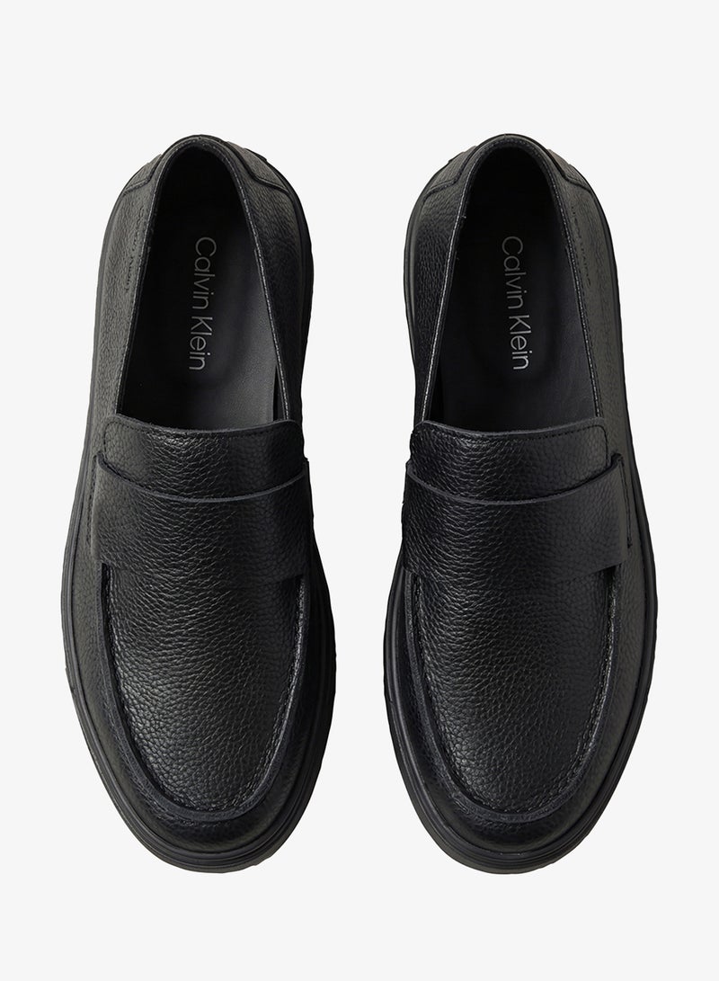CALVIN KLEIN Leather Hybrid Cupsole Loafers - Image 5