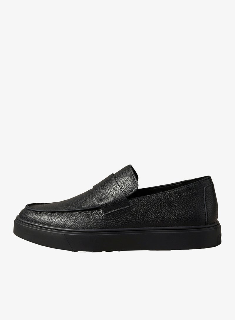 CALVIN KLEIN Leather Hybrid Cupsole Loafers - Image 2