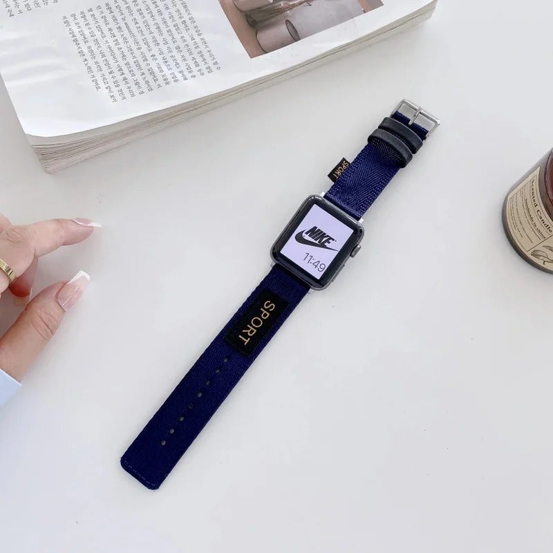 High Quality Nylon Sport Band for Apple Watch - Replacement Strap for iWatch 38mm 42mm 44mm - Image 1
