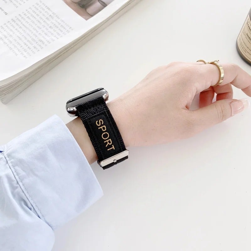High Quality Nylon Sport Band for Apple Watch - Replacement Strap for iWatch 38mm 42mm 44mm - Image 4
