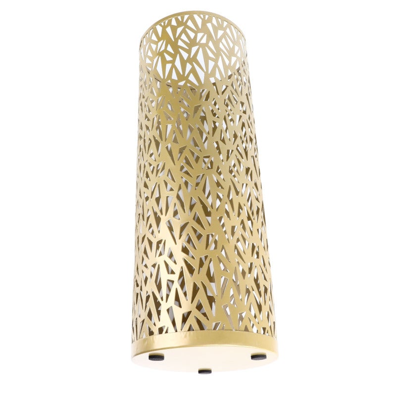 Umbrella Stand: White Premium Metal Freestanding Organizer - Rust & Waterproof Hollowed Pattern Entryway Rack for Home Office Outdoor Use - Image 1