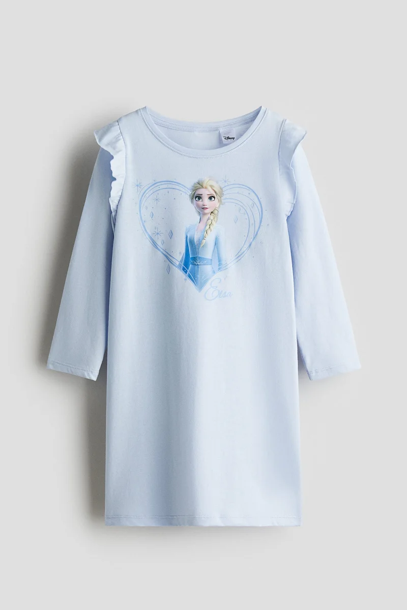 H&M Printed jersey nightdress