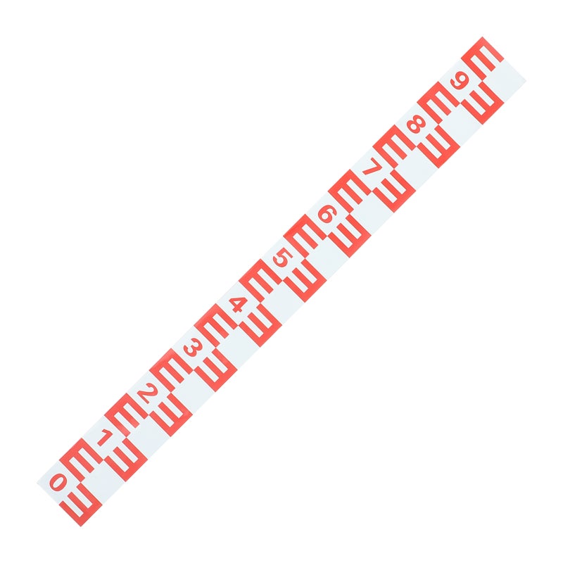 🔧 مسطرة مقايسة ذاتية اللصق من في سي عاكسة لمستوى المياه وقياس دقيق - Image 1