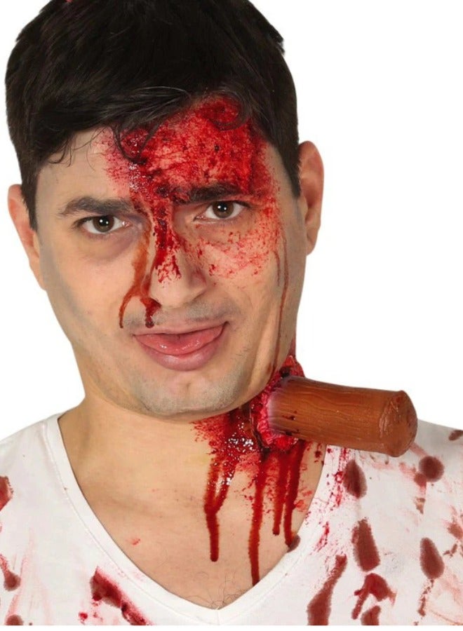 STAKE LATEX SCAR WITH GLUE