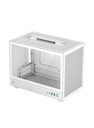 CH160 Mini-ITX High-Airflow Case, Ultimate Portability And Style, Full Sized Air Cooling, Flexible Power Options, ABS+SPCC+Tempered Glass| R-CH160-WHNGI0-G-1 | White - pzsku/ZC9A8195D6ED5A1838919Z/45/_/1713938740/e3a7a285-4326-44c8-a10d-1e9cdbd7ee61