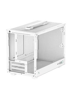 DEEPCOOL CH160 Mini-ITX High-Airflow Case, Ultimate Portability And Style, Full Sized Air Cooling, Flexible Power Options, ABS+SPCC+Tempered Glass| R-CH160-WHNGI0-G-1 | White  - Image 2