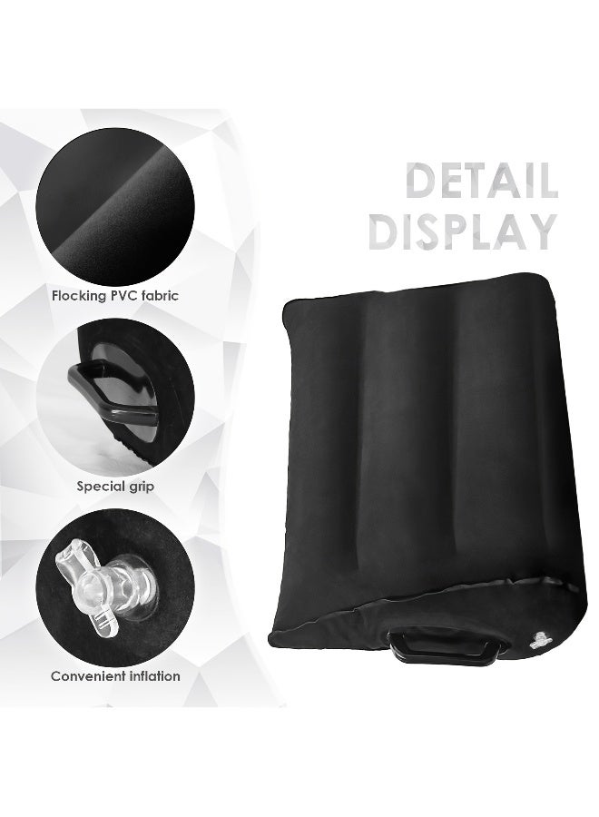 Inflatable Pillow Portable Cushion Body Pillow For Sleeping Travel Camping  - Image 4