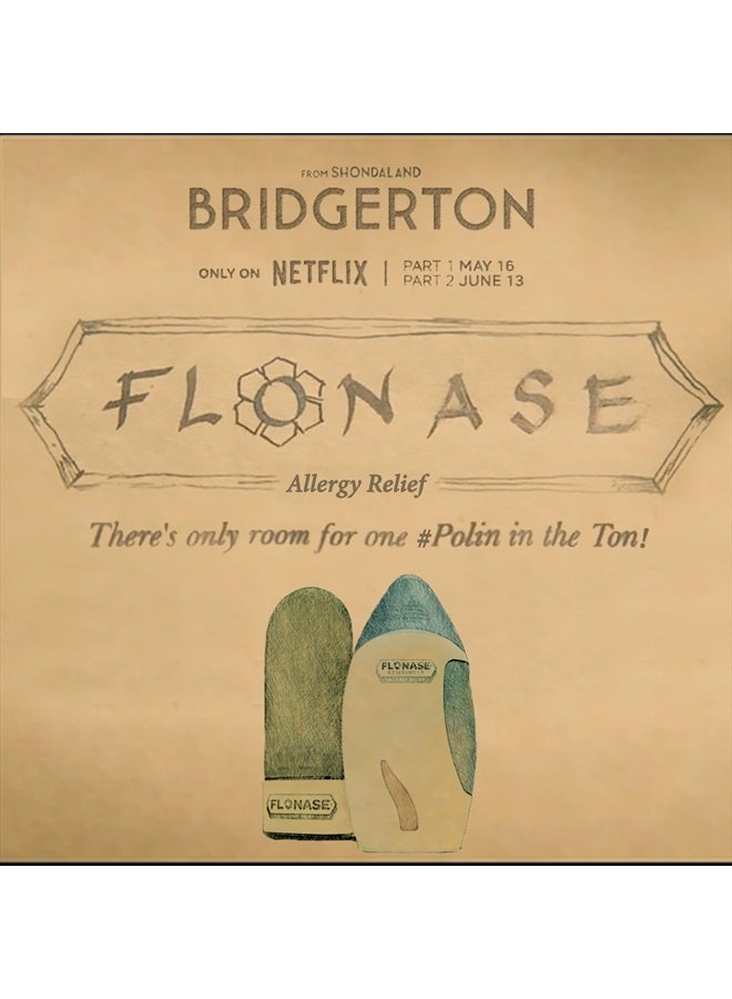 FLONASE Pack Of 2 Allergy Relief Nasal Spray 24 Hour Non Drowsy Allergy Medicine Metered Nasal Spray 144 Sprays - Image 2