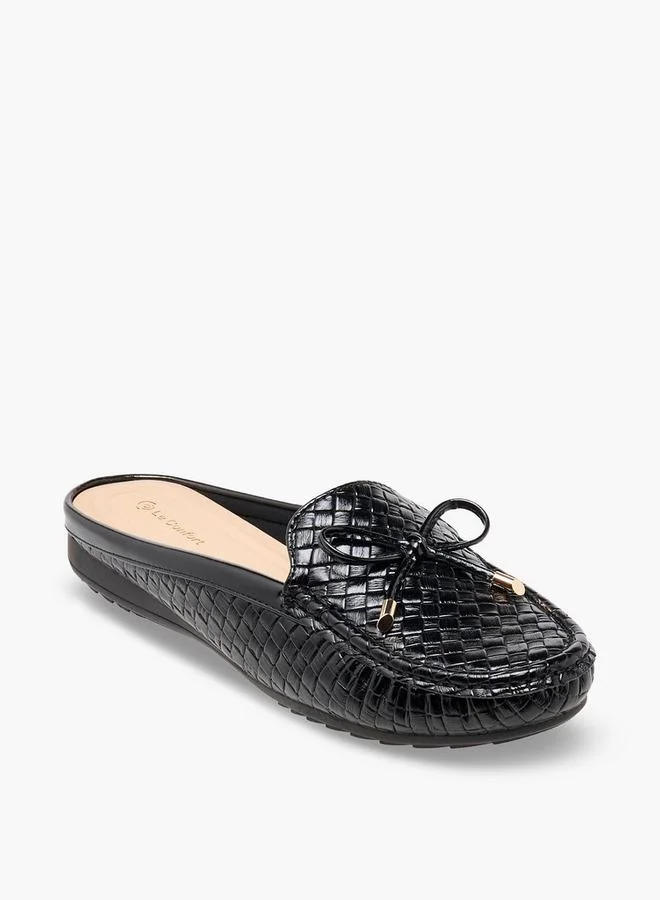 Le Confort BLACK Women Slip-On Mules for Women | Best Price UAE