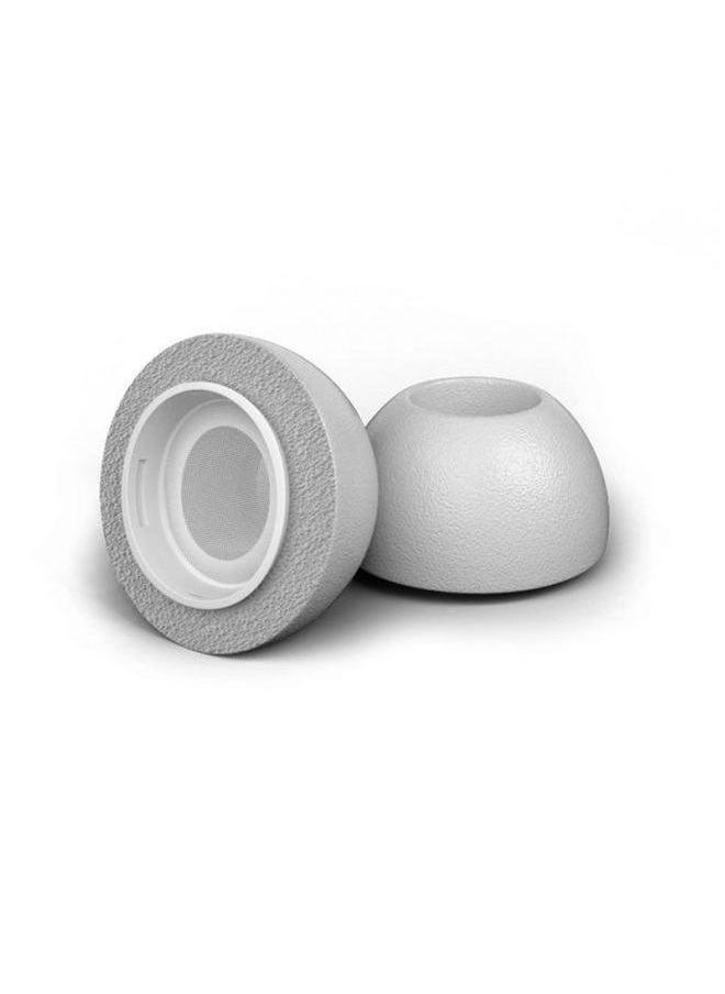 Generic - Suitable For Apple Headset Ear Cap AirPodsPro Earplug Air Memory Sponge 3rd Generation Bluetooth Set Accessories-Color:Off-white Medium-Model:LMS - Image 1