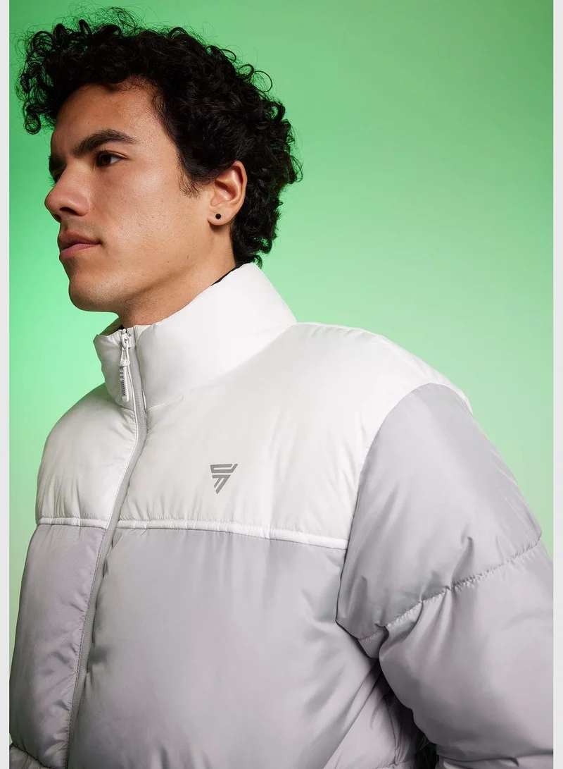 ديفاكتو Man Oversize Fit Long Sleeve Jacket