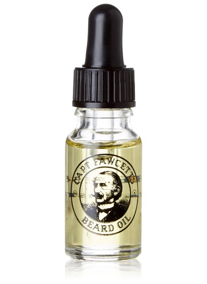 CAPTAIN FAWCETT Aptain Fawcett Signature Series Beard Oils (Private Stock Beard Oil 10Ml Travel Size)  - Image 1