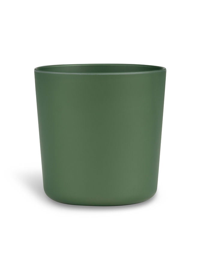 Citron Set of 4 Unbreakable Cups 100% Organic, Reusable, Biodegradable, Environment Friendly And Unbreakable - Green/Cream - Image 2