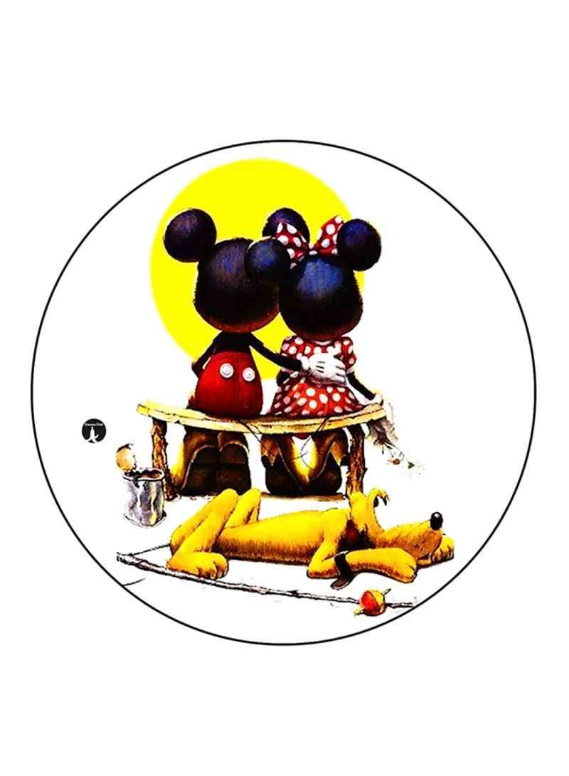 RKN Disney Printed Round Pin Badge Multicolour - Image 2