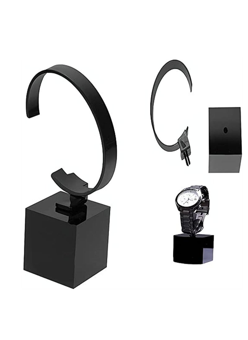 Excefore - Watch Display Stand Bracelet Jewelry Watch Display Rack Holder Acrylic Watch Stand Organizer Holder Watch Accessory for Home or Store Use - Image 1