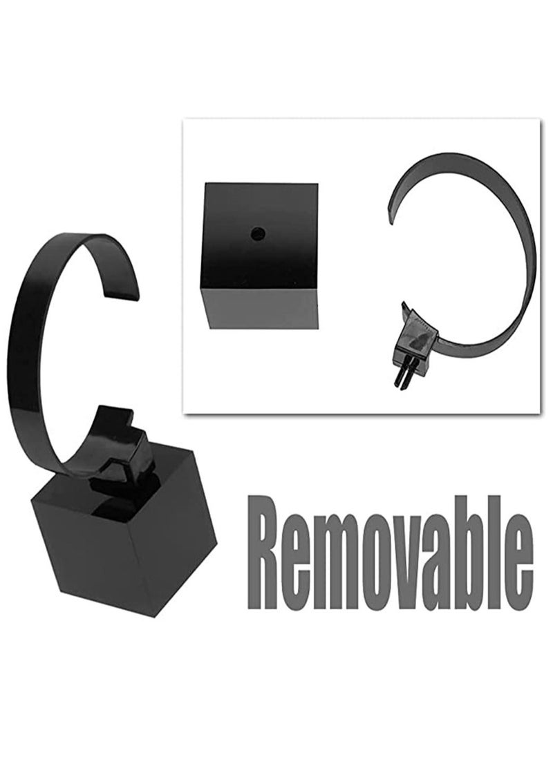 Excefore - Watch Display Stand Bracelet Jewelry Watch Display Rack Holder Acrylic Watch Stand Organizer Holder Watch Accessory for Home or Store Use - Image 1