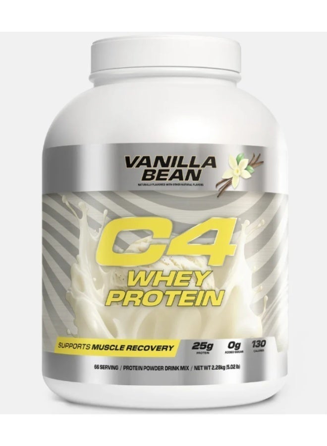 Cellucor C4 Whey Protein Powder - 66 Serving Vanilla Bean - Image 2