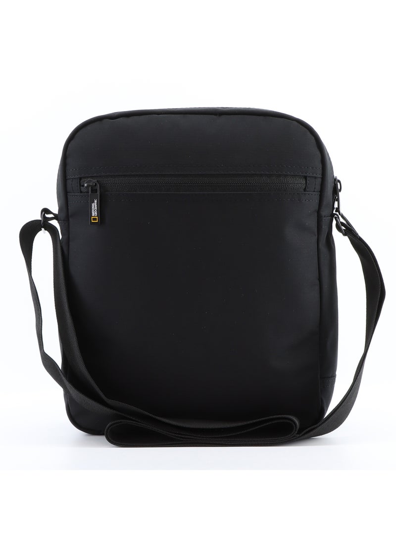 NATIONAL GEOGRAPHIC National Geographic Mutation Vertical Shoulder Bag Black, Compact Durable Water Resistant Light Weight Travel Casual Outdoor Crossbody Bag For Men And Women  - Image 4