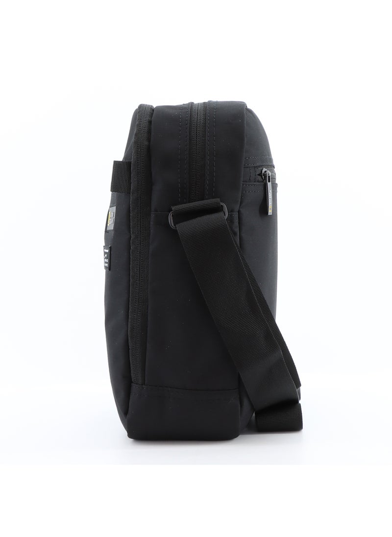 NATIONAL GEOGRAPHIC National Geographic Mutation Vertical Shoulder Bag Black, Compact Durable Water Resistant Light Weight Travel Casual Outdoor Crossbody Bag For Men And Women  - Image 3