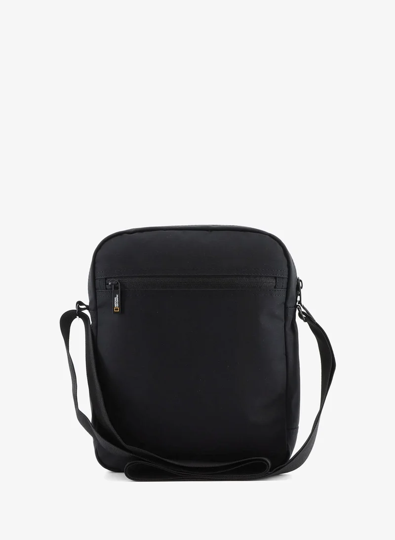 NATIONAL GEOGRAPHIC  National Geographic Mutation Vertical Shoulder Bag Black, Compact Durable Water Resistant Light Weight Travel Casual Outdoor Crossbody Bag For Men And Women  | Best Price UAE