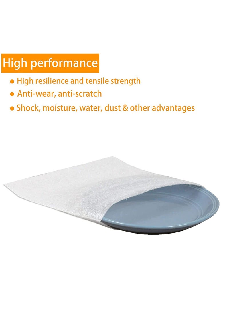 Generic - Cushion Foam Pouches Packing, 50Pcs Anti-Static Foam Wrap Pouches Packing Cushioning Supplies for Packing Shipping Box, Protecting Dishes Porcelain Glasses Plates Fragile Items(25x25cm) - Image 1