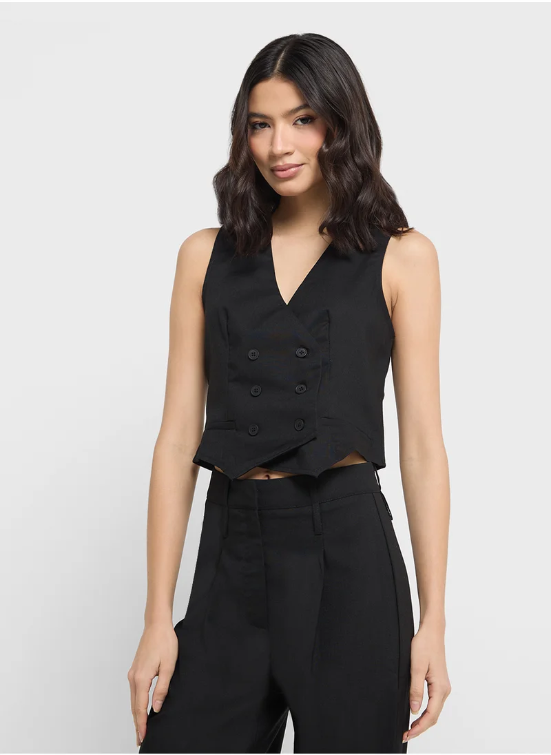 ELLA Double Breasted Vest & Pant Set