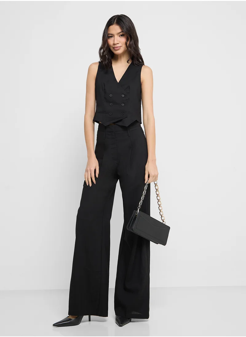 ELLA Double Breasted Vest & Pant Set