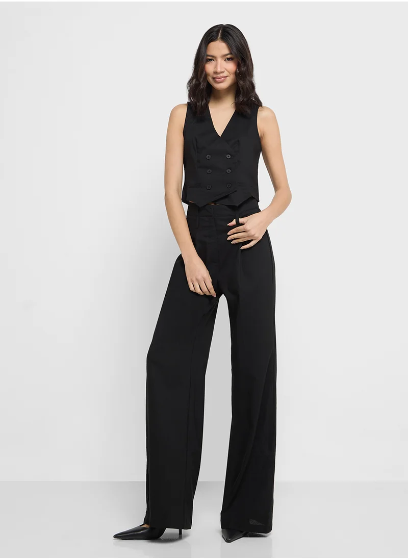 ELLA Double Breasted Vest & Pant Set