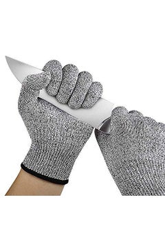 Sky Vogue Sky Vogue High Molecular Weight Polyethylene Cut Resistant Gloves Level 5 Protection Multicolour Pack of 1 