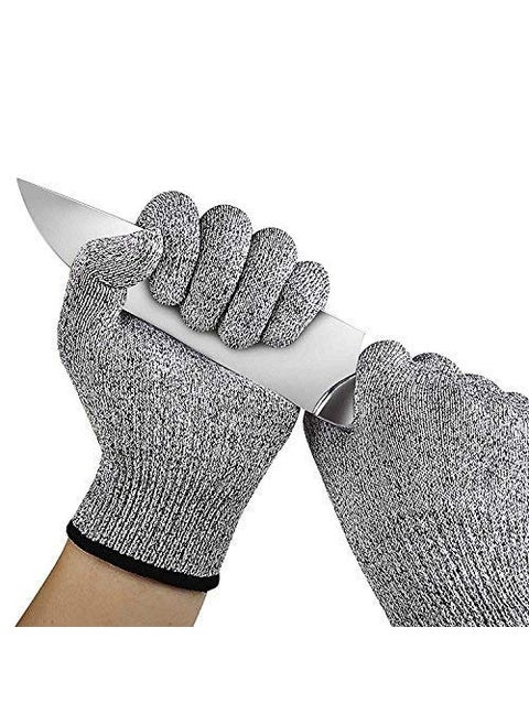 Sky Vogue High Molecular Weight Polyethylene Cut Resistant Gloves Level 5 Protection Multicolour Pack of 1