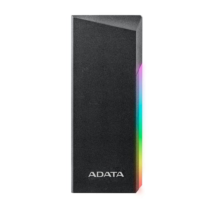 ADATA EC700G Aluminum USB 3 Gen 2 Type-C M.2 2280/2242/2230 PCIe/NVMe/SATA SSD External Portable Enclosure Case Adapter Tool-Less Design (AEC700GU32G2-CGY) - Image 1