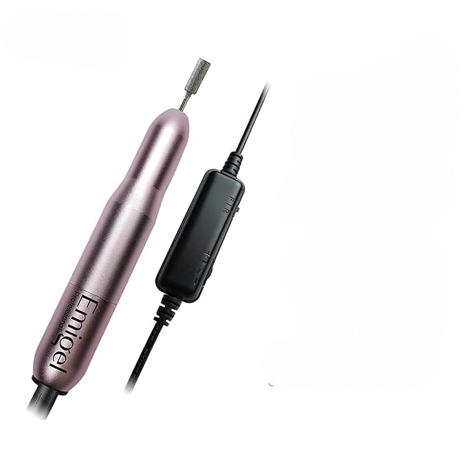 Emigel Professional Pen Drill Machine 20000 RPM | For Remove Nail Gel Polish | For Portable Manicure Pedicure Kit for Women, Salon Use | Acrylic Gels Callus Removal - Image 5