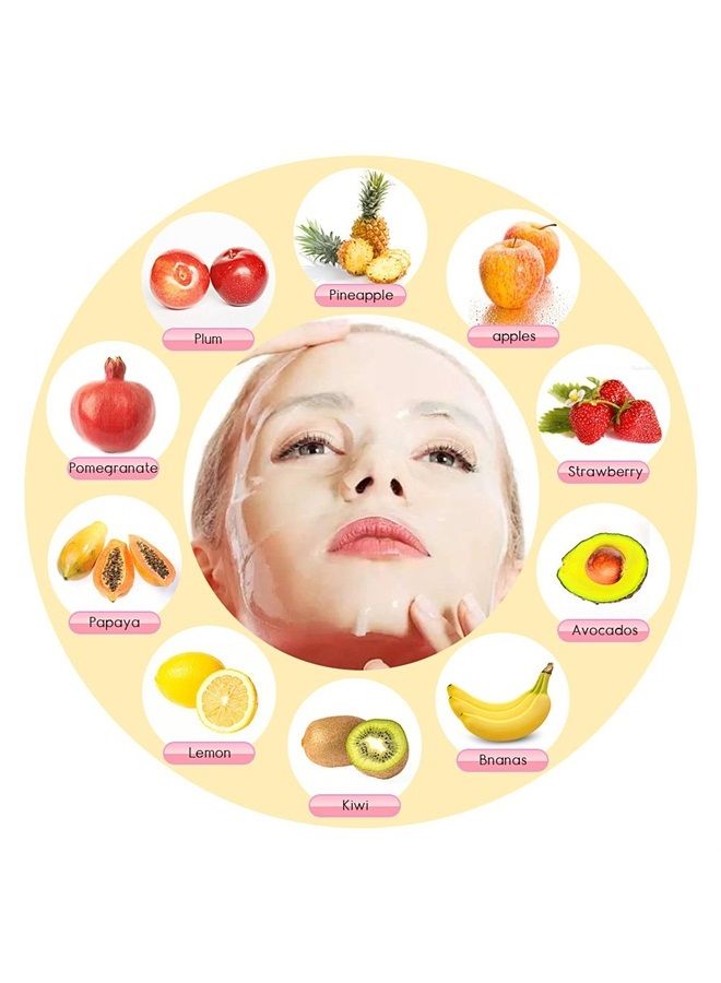 DeMoce Face Mask Maker Facial Mask Machine with 32 Counts Collagen Pills Facial Cream Maker Fruit Vegetable Home Automatic DIY Face Mask Maker, Face Cream Making for Facial/Eye Skin - Image 1