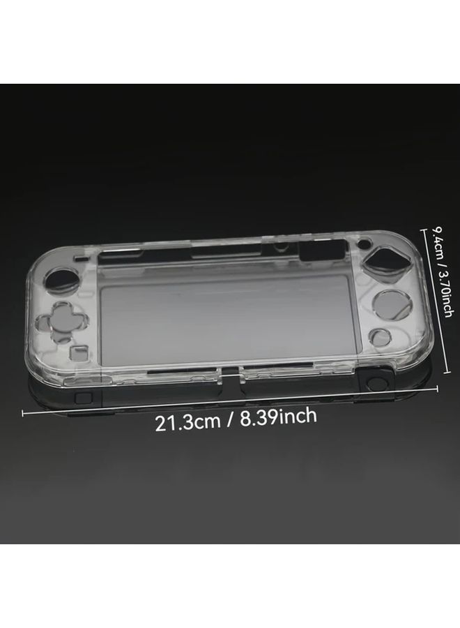Lite Transparent Protective Case for Nintendo Switch Lite Hard Shell Anti-Slip with Grip Precise Cutouts - Image 2