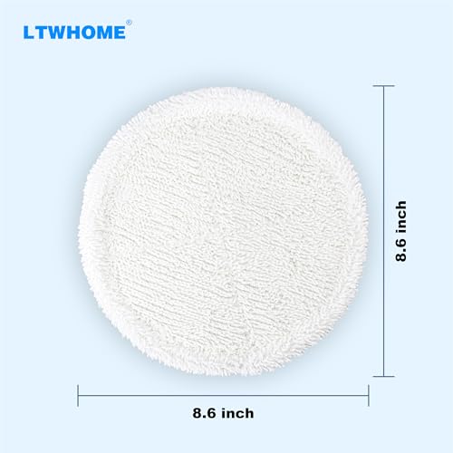 LTWHOME Replacement 8.6 Inch Soft Mop Pads Fit for Bissell Spinwave 2039 Series 2039A 2124 (Pack of 6) - Image 5
