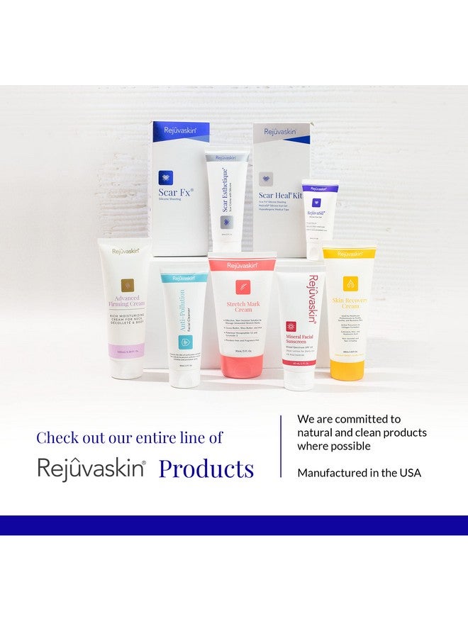 Rejuvaskin Mineral Facial Sunscreen Face Cream Broad Spectrum Sunscreen For Sensitive Skin And Acneprone Skin Oilfree Mineral Daily Face Lotion For The Face Face Moisturizer With Spf 32 - Image 4