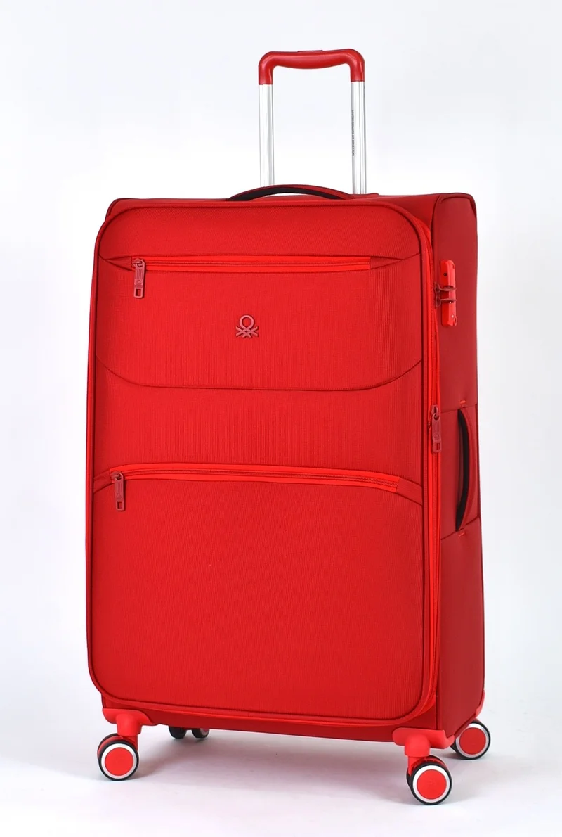 UNITED COLORS OF BENETTON Ultra Light Fabric 2-Piece Suitcase Set Large - Medium Size BNT2400