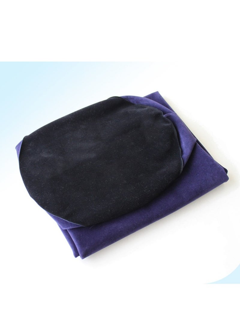 NIBEMINENT - Leg positioning pillow with inflatable pillow, portable cushion, sleeping pillow, leg raise bed sofa, travel camping - Image 1