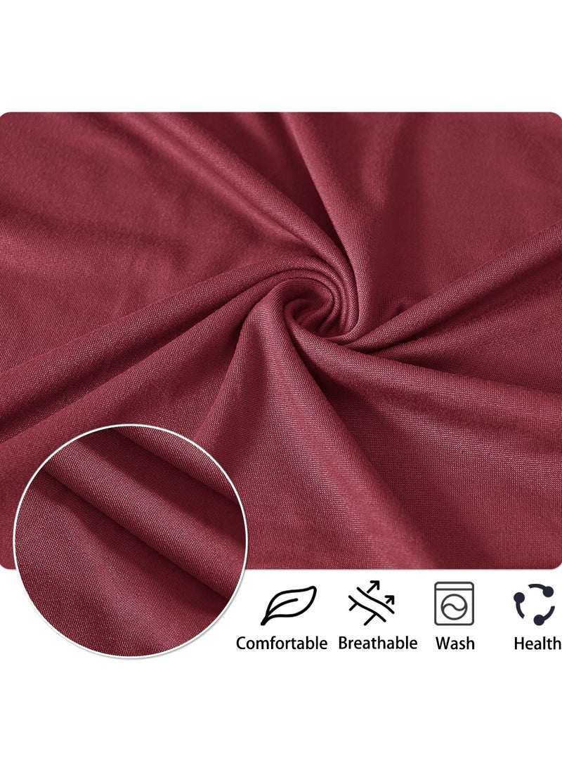 DUNISO Gaming Chair Covers Stretch Washable Computer Chair Slipcovers for Armchair, Swivel Chair, Reclining Racing Gaming Chair,Computer boss Chair ( Claret ) ﻿  - Image 4