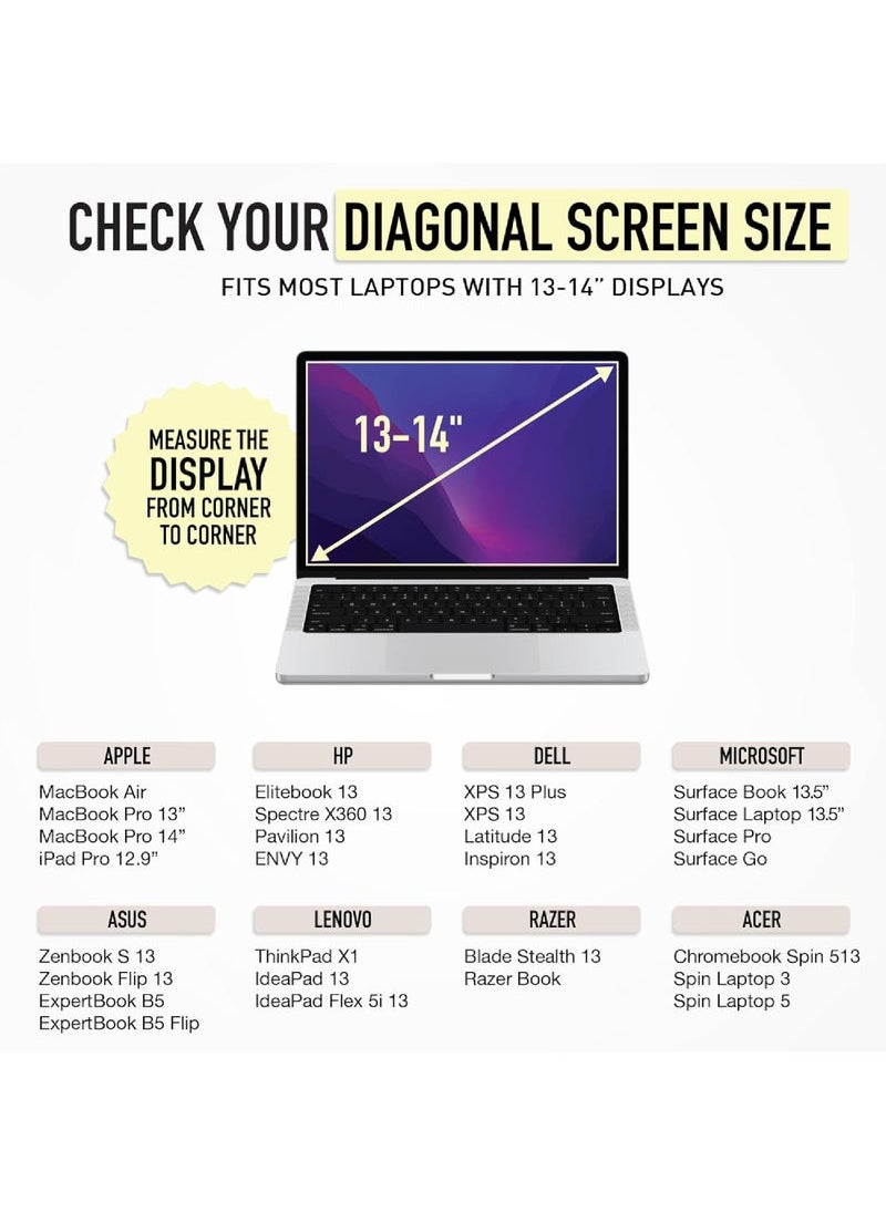 Captaintech Pink 13-14 inch laptop case suitable for MacBook Air M2/Pro 14 and iPad Pro 12.9- a cute case for women  - Image 3
