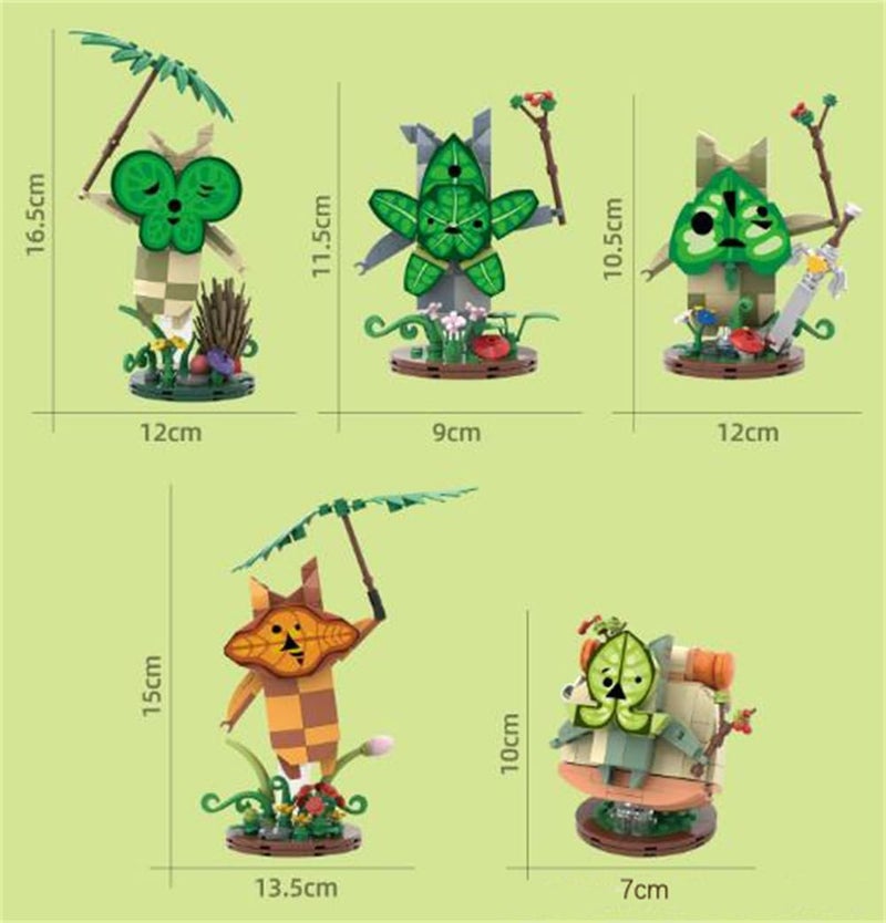 Building Blocks Set, 5 Characters Building Block Sets for BOTW Fans, Cute Game Merch Action Figures, Toys Gifts for Fans - Image 4