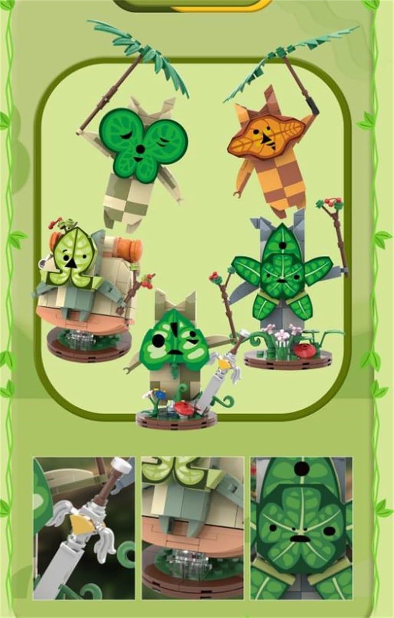 Building Blocks Set, 5 Characters Building Block Sets for BOTW Fans, Cute Game Merch Action Figures, Toys Gifts for Fans - Image 2