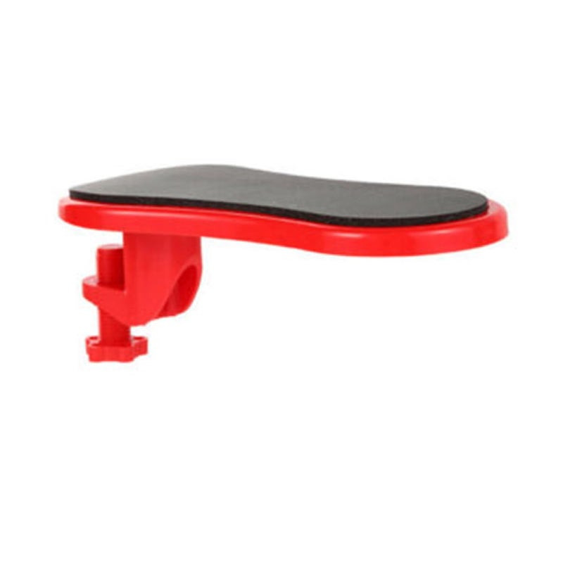 Adjustable Rotatable Desktop Wrist Rest Support Cushion Pad Red Color for Office Home Use - Image 2