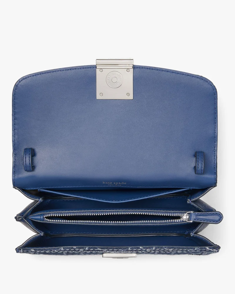 Kate Spade Dakota Denim Check Small Crossbody