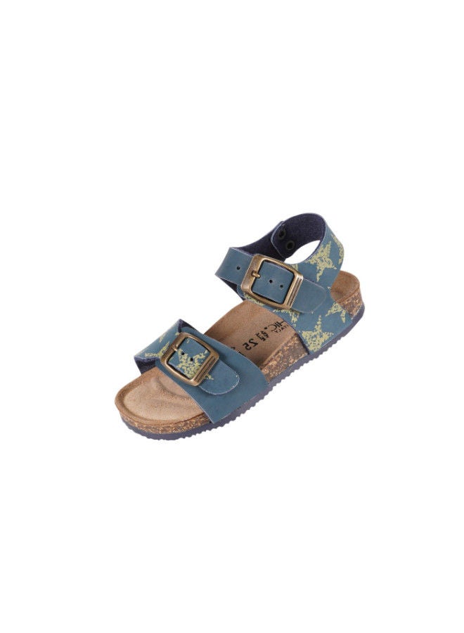Biochic Boys Double Strap Sandals  012-413 815MTR-AS-Blue - Image 3