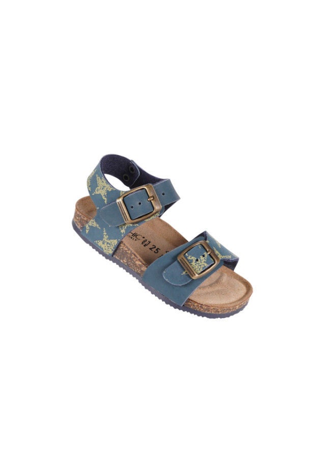 Biochic Boys Double Strap Sandals  012-413 815MTR-AS-Blue - Image 1